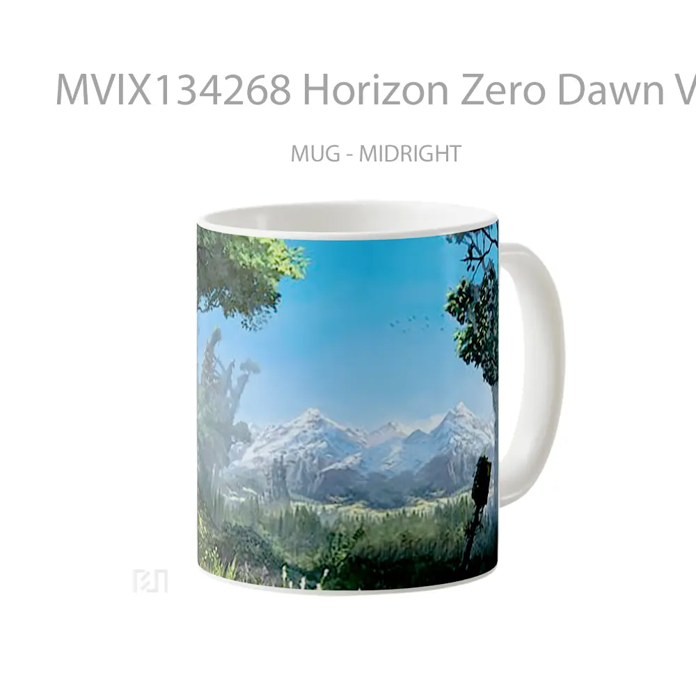 Mug Horizon Zero Dawn V2 Gelas Keramik Unik - All-side / Desain