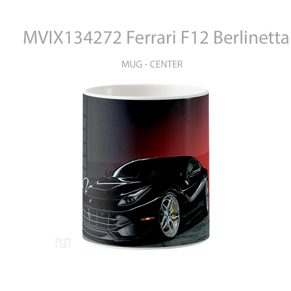 Mug Ferrari F12 Berlinetta V1 Cangkir Mobil