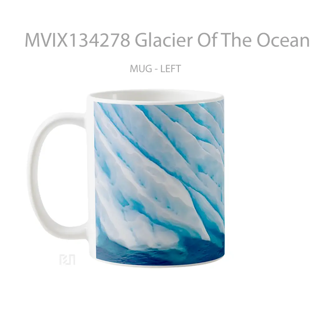Mug Glacier Of The Ocean Gelas Pemandangan Alam - All-side / Desain