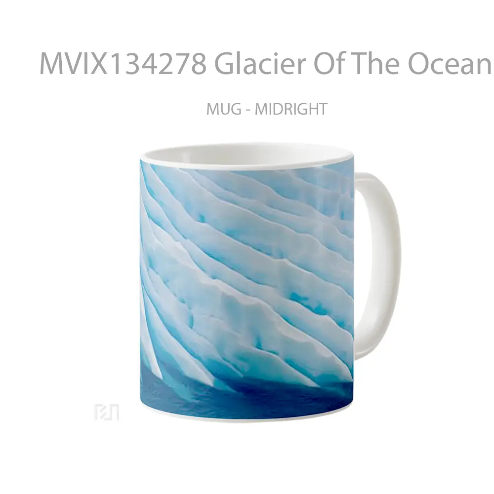 Mug Glacier Of The Ocean Gelas Pemandangan Alam - All-side / Desain