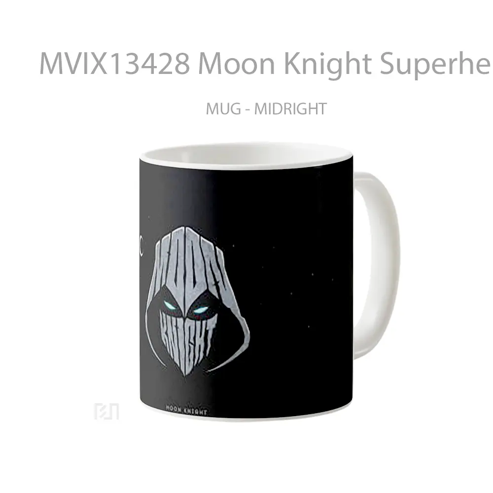 Mug Moon Knight Superhero Gelas Superhero - All-side / Desain