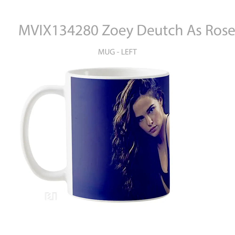 Mug Zoey Deutch As Rose Hathaway Gelas Keramik Unik - All-side / Desain