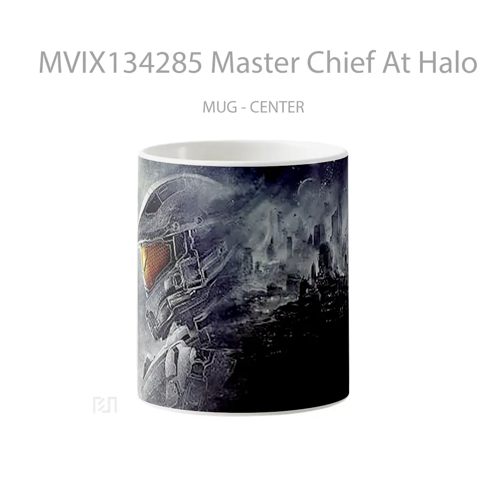 Mug Master Chief At Halo 5 Guardians Cangkir Gamer