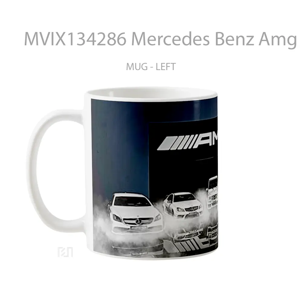 Mug Mercedes Benz Amg Cangkir Mobil - All-side / Desain