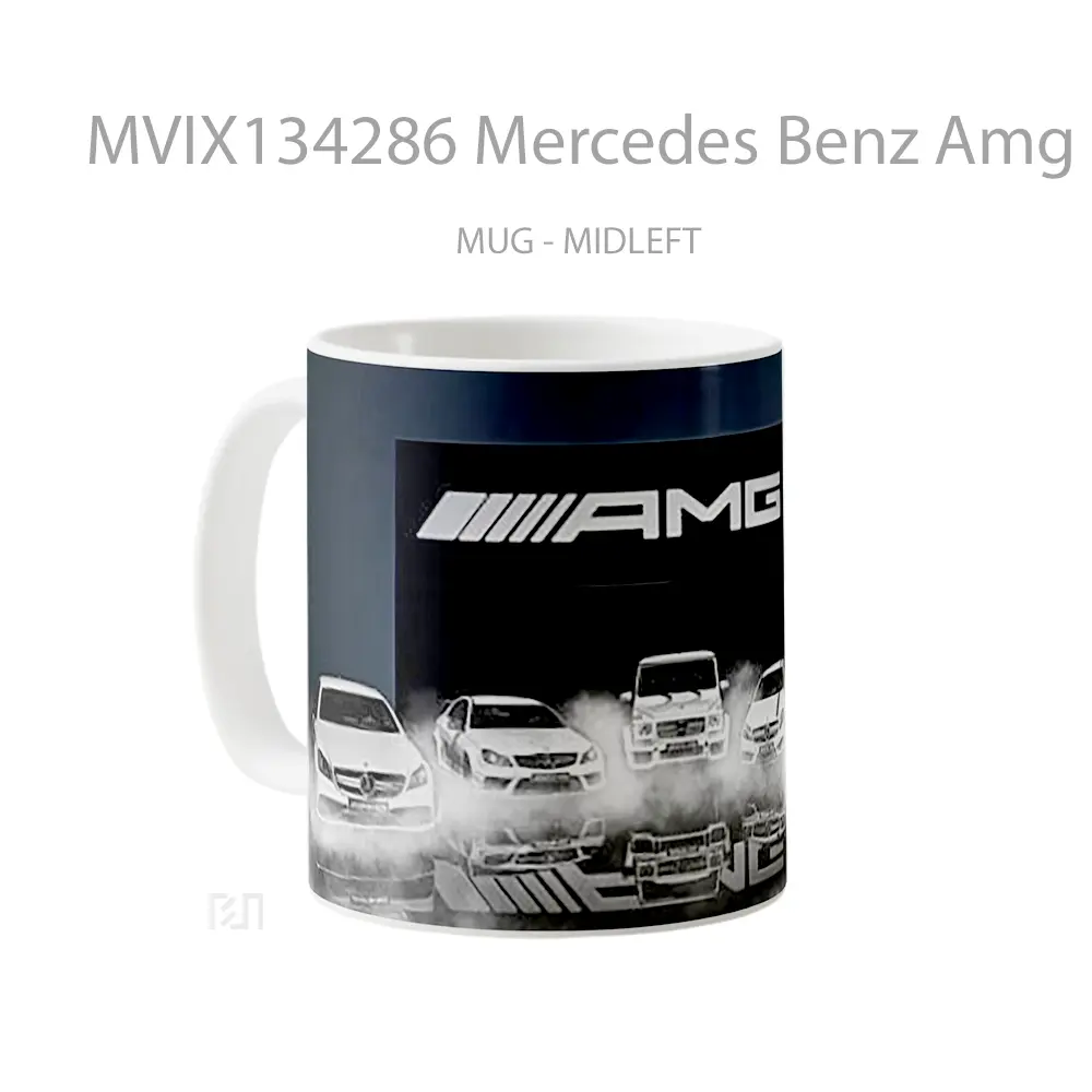 Mug Mercedes Benz Amg Cangkir Mobil - All-side / Desain