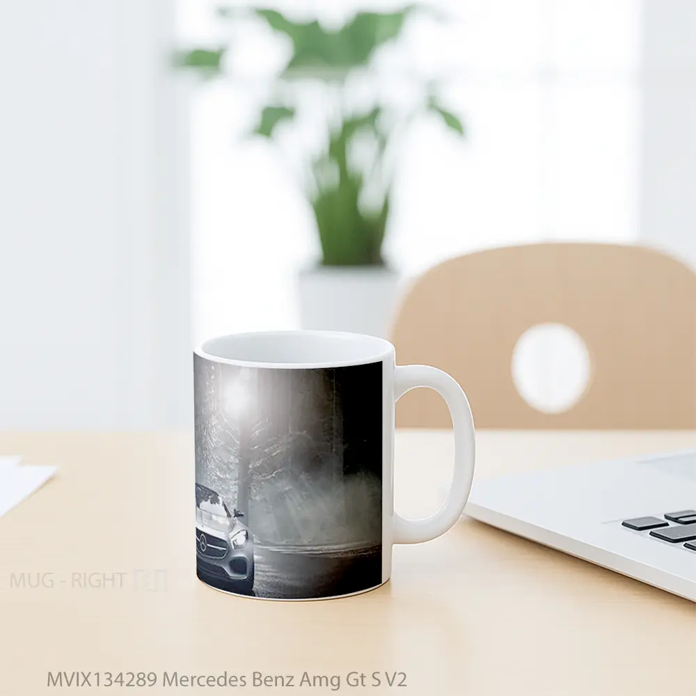 Mug Mercedes Benz Amg Gt S V2 Cangkir Mobil - All-side / Desain