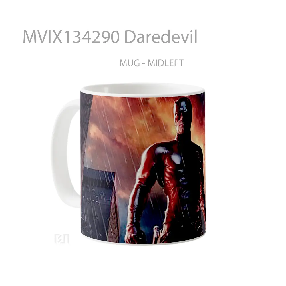 Mug Daredevil Gelas Superhero - All-side / Desain
