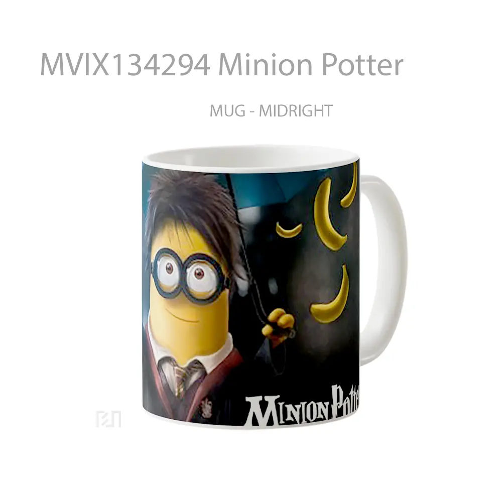 Mug Minion Potter Gelas Kartun - All-side / Desain