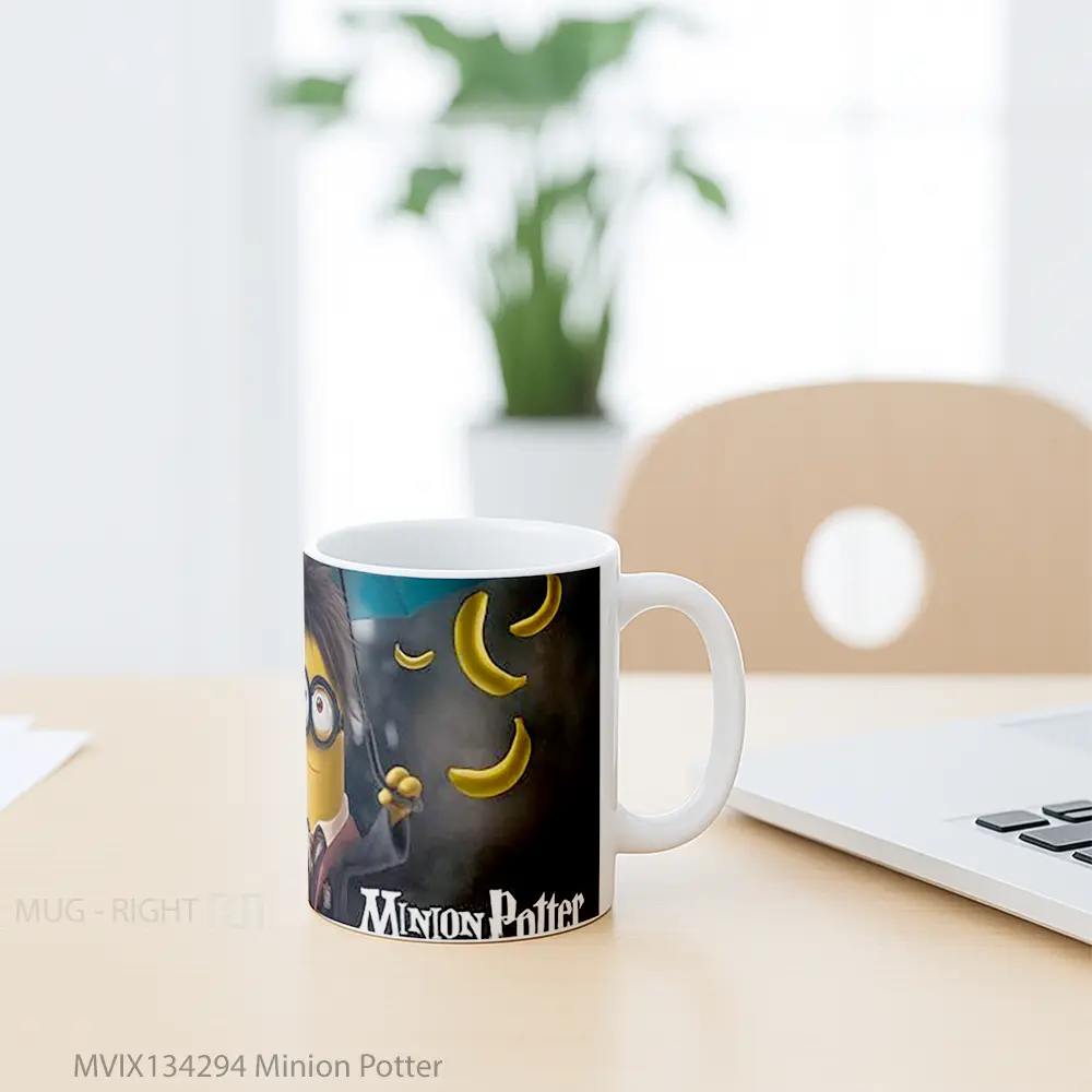 Mug Minion Potter Gelas Kartun - All-side / Desain