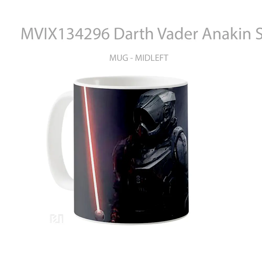 Mug Darth Vader Anakin Skywalker Gelas Star Wars - All-side / Desain