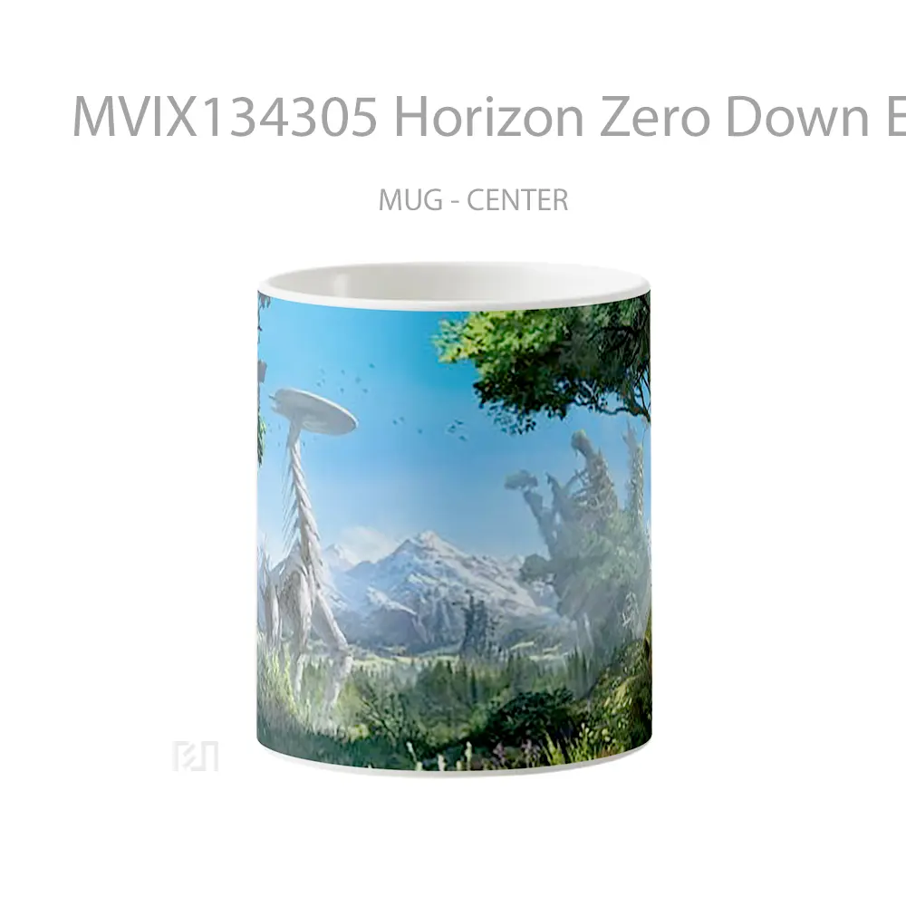 Mug Horizon Zero Down E3 Gelas Keramik Unik
