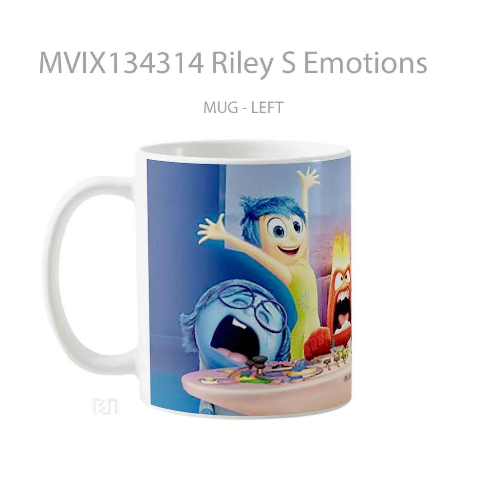 Mug Riley S Emotions Gelas Keramik Unik - All-side / Desain