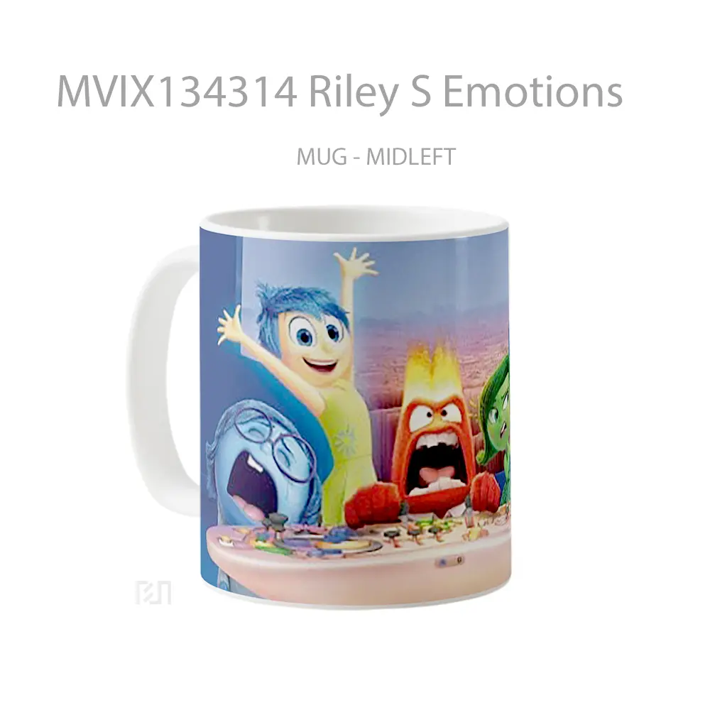 Mug Riley S Emotions Gelas Keramik Unik - All-side / Desain