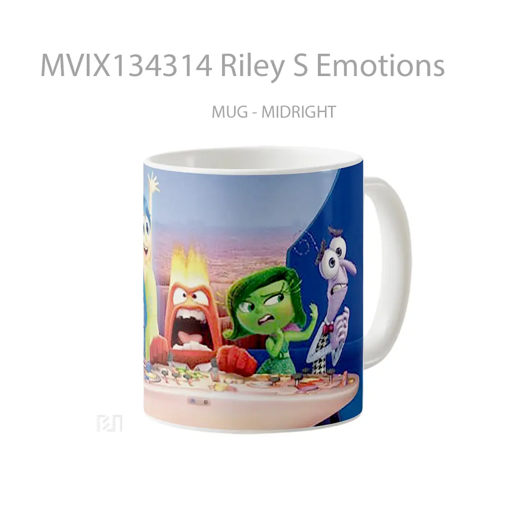 Mug Riley S Emotions Gelas Keramik Unik - All-side / Desain