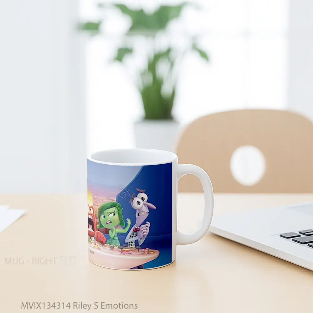 Mug Riley S Emotions Gelas Keramik Unik - All-side / Desain
