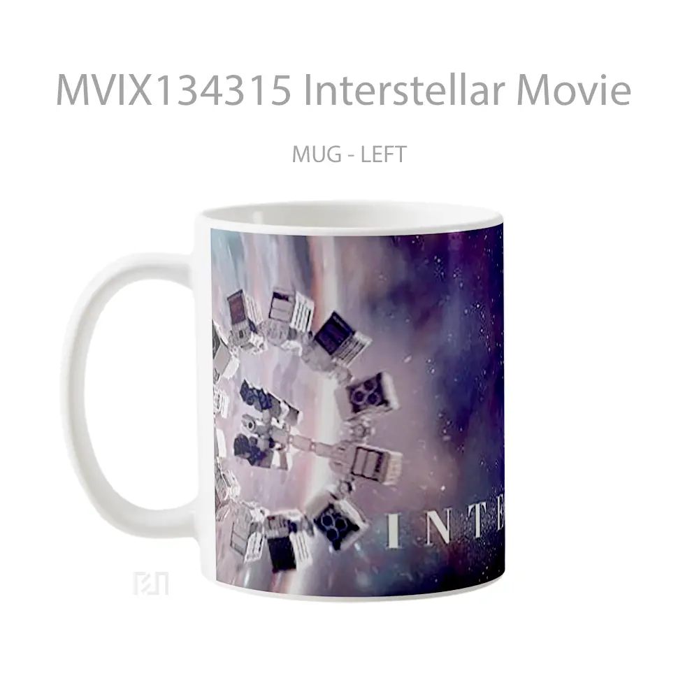 Mug Interstellar Movie Gelas Film - All-side / Desain