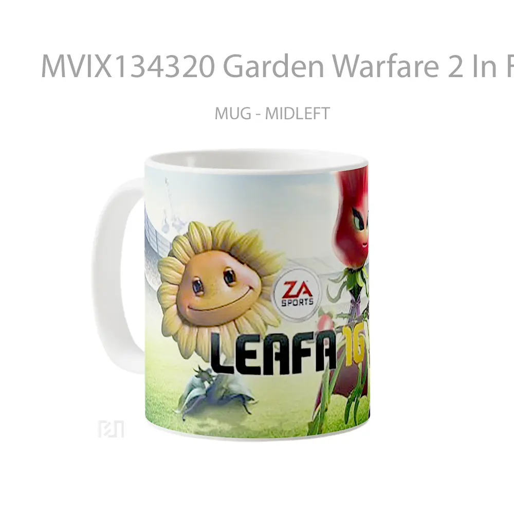 Mug Garden Warfare 2 In Fifa 16 Pvz Gelas Pemandangan Alam - All-side / Desain