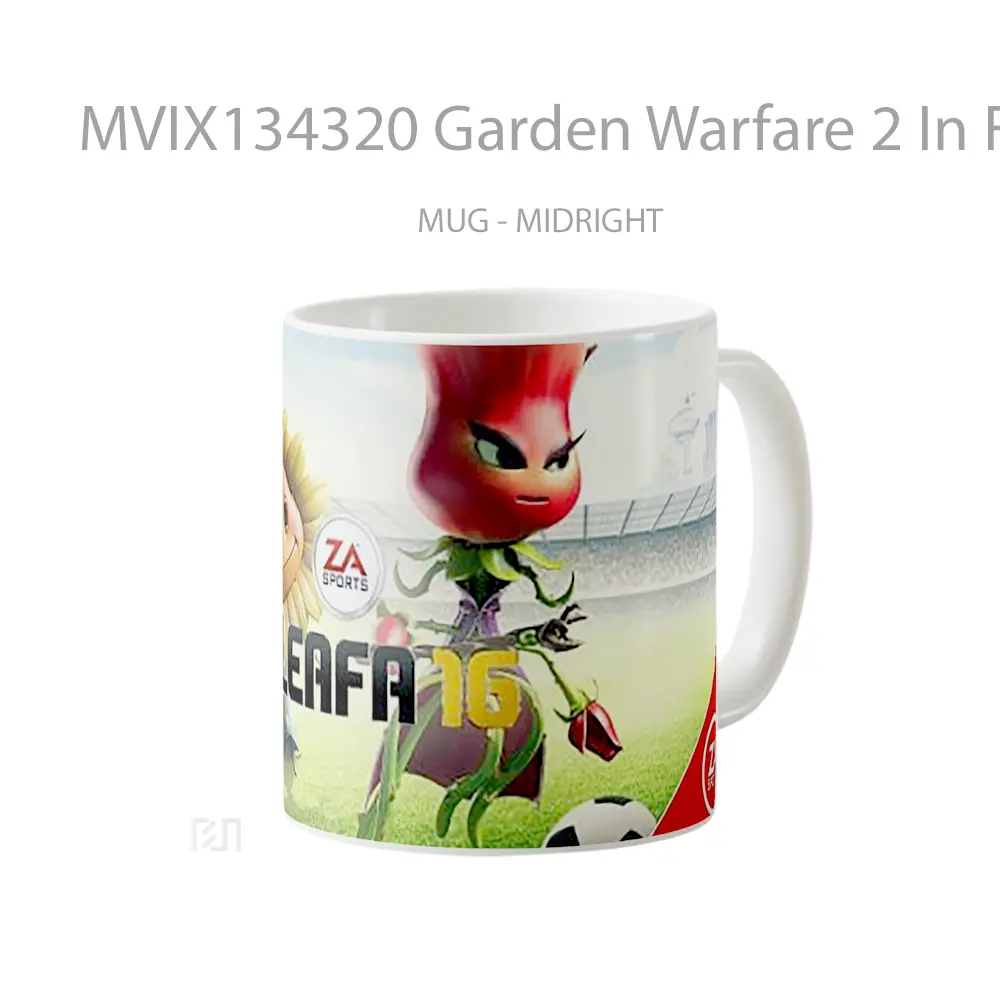 Mug Garden Warfare 2 In Fifa 16 Pvz Gelas Pemandangan Alam - All-side / Desain