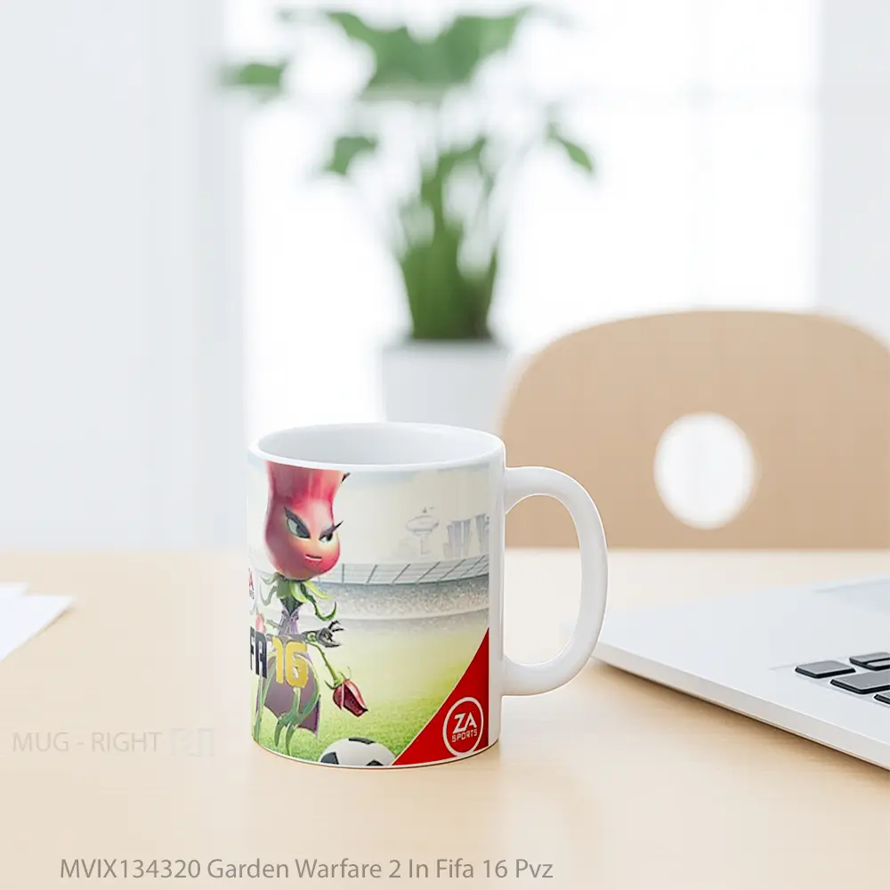 Mug Garden Warfare 2 In Fifa 16 Pvz Gelas Pemandangan Alam - All-side / Desain