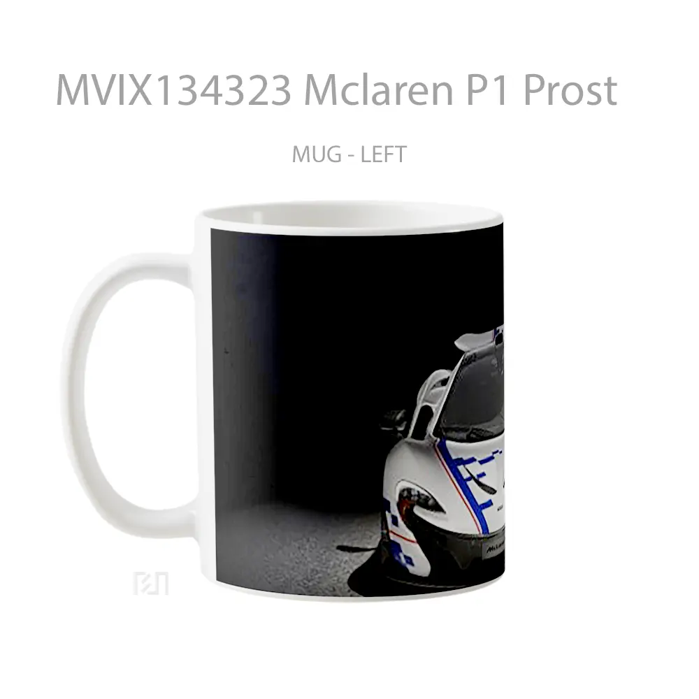 Mug Mclaren P1 Prost Gelas Keramik Unik - All-side / Desain