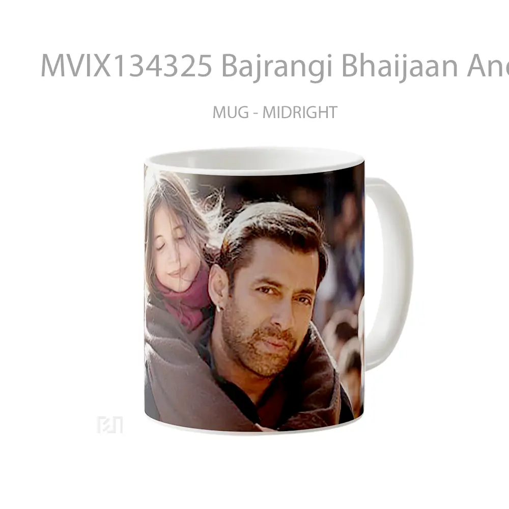 Mug Bajrangi Bhaijaan And Salman Khan Gelas Keramik Unik - All-side / Desain