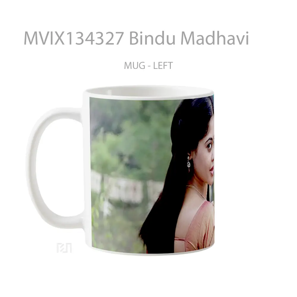 Mug Bindu Madhavi Gelas Keramik Unik - All-side / Desain