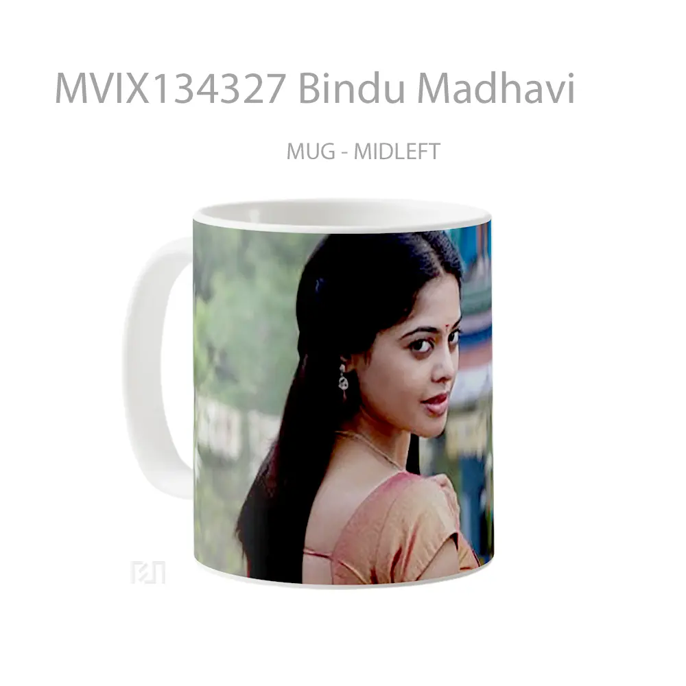 Mug Bindu Madhavi Gelas Keramik Unik - All-side / Desain