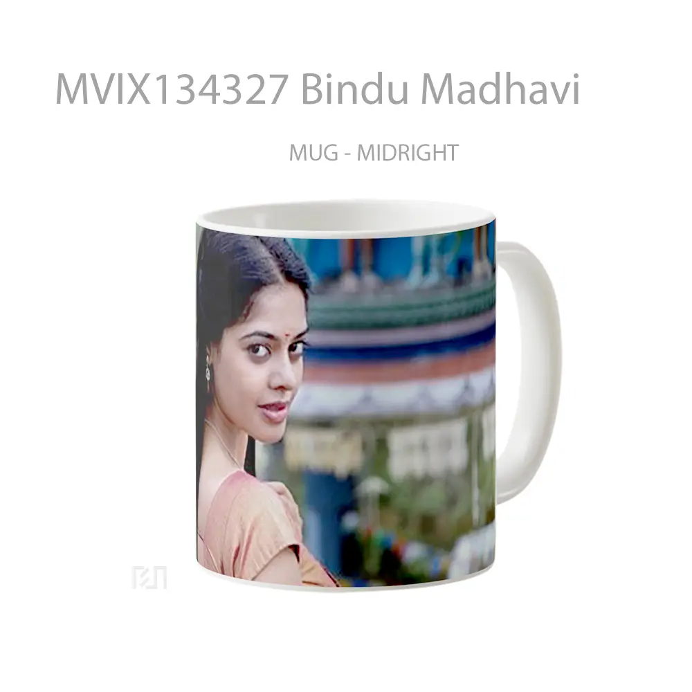 Mug Bindu Madhavi Gelas Keramik Unik - All-side / Desain