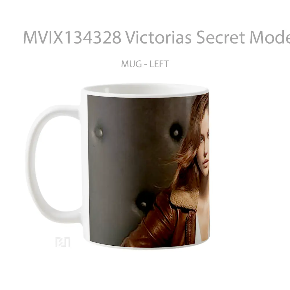 Mug Victorias Secret Model Barbara Palvin Gelas Keramik Unik - All-side / Desain