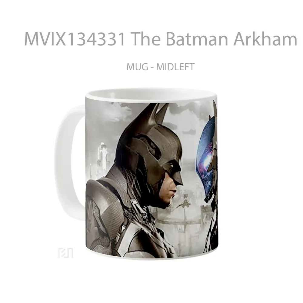 Mug The Batman Arkham Knight Game Gelas Superhero - All-side / Desain