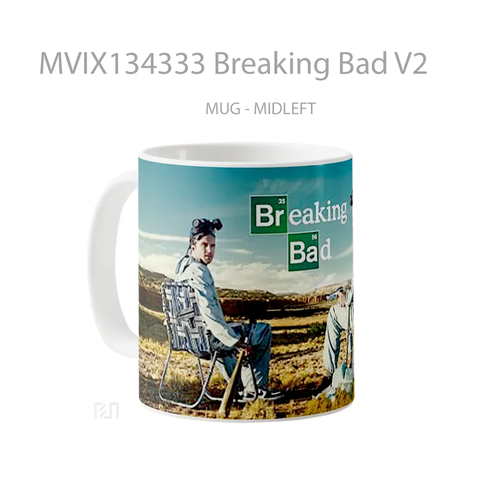Mug Breaking Bad V2 Gelas Keramik Unik - All-side / Desain