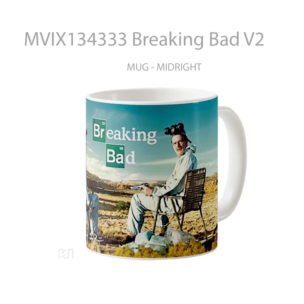 Mug Breaking Bad V2 Gelas Keramik Unik - All-side / Desain