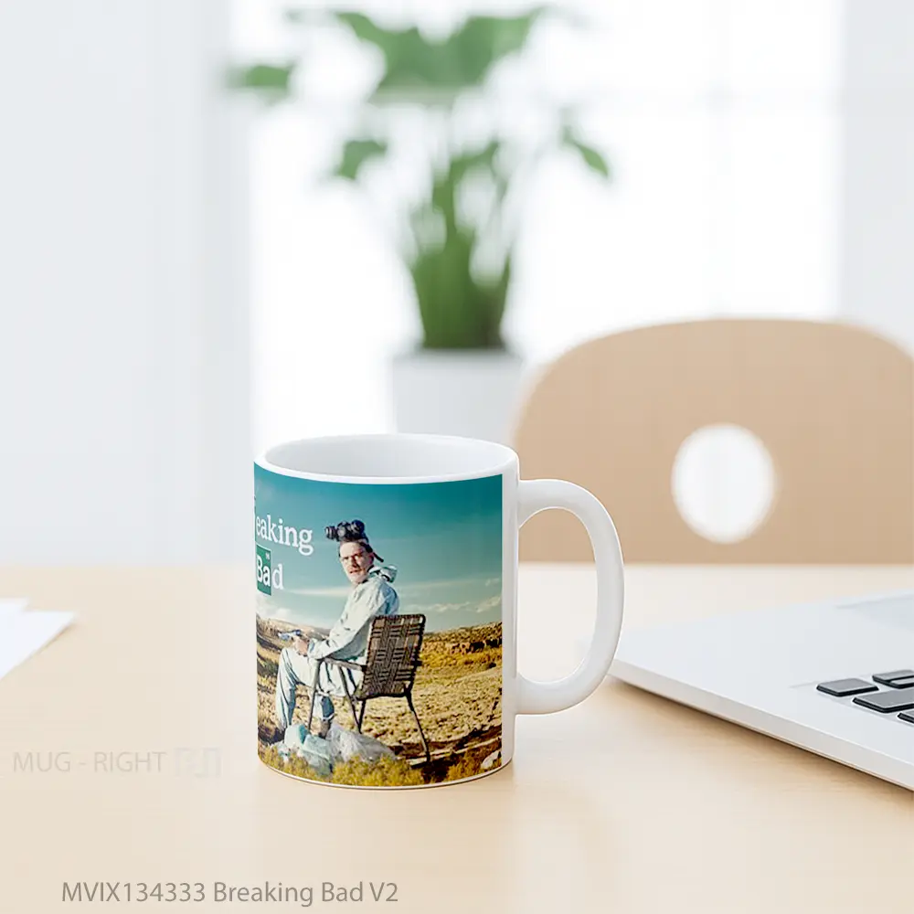 Mug Breaking Bad V2 Gelas Keramik Unik - All-side / Desain