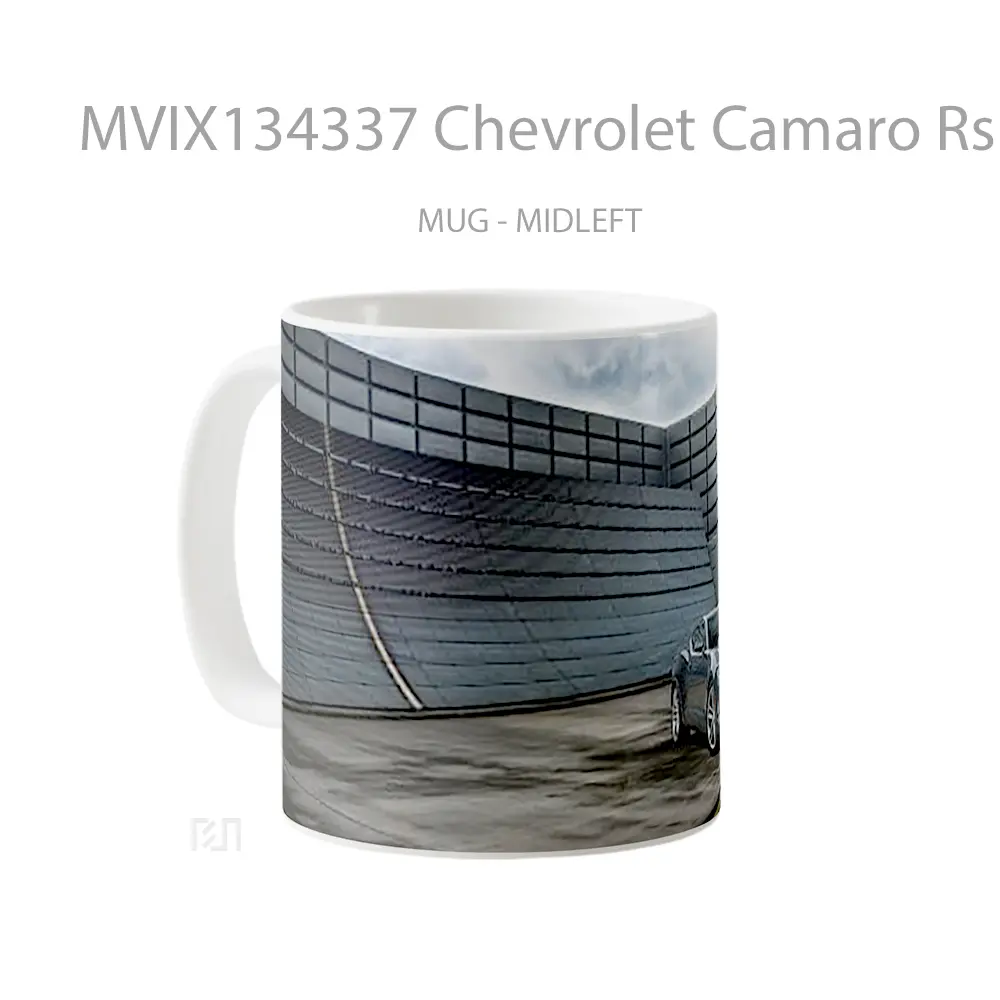 Mug Chevrolet Camaro Rs Cangkir Mobil - All-side / Desain