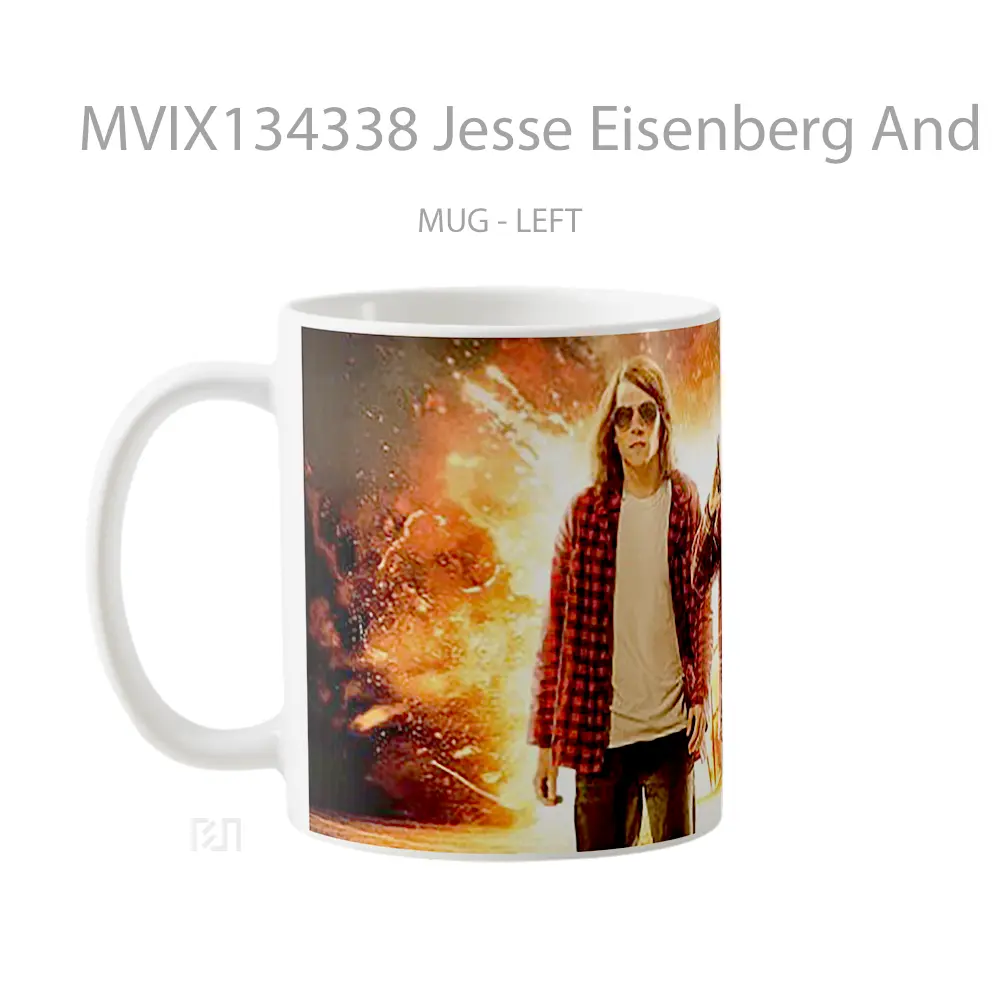 Mug Jesse Eisenberg And Kristen Stewart Gelas Selebriti - All-side / Desain