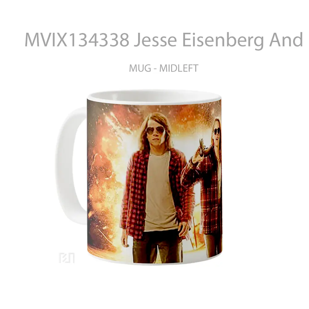 Mug Jesse Eisenberg And Kristen Stewart Gelas Selebriti - All-side / Desain