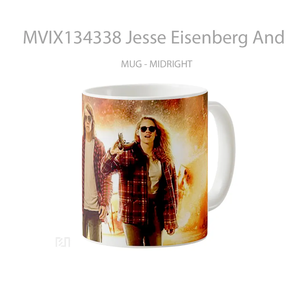 Mug Jesse Eisenberg And Kristen Stewart Gelas Selebriti - All-side / Desain