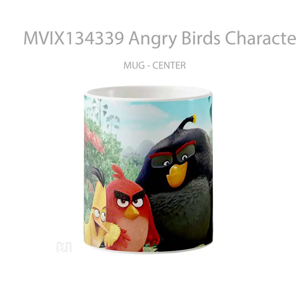 Mug Angry Birds Characters Gelas Hewan Lucu