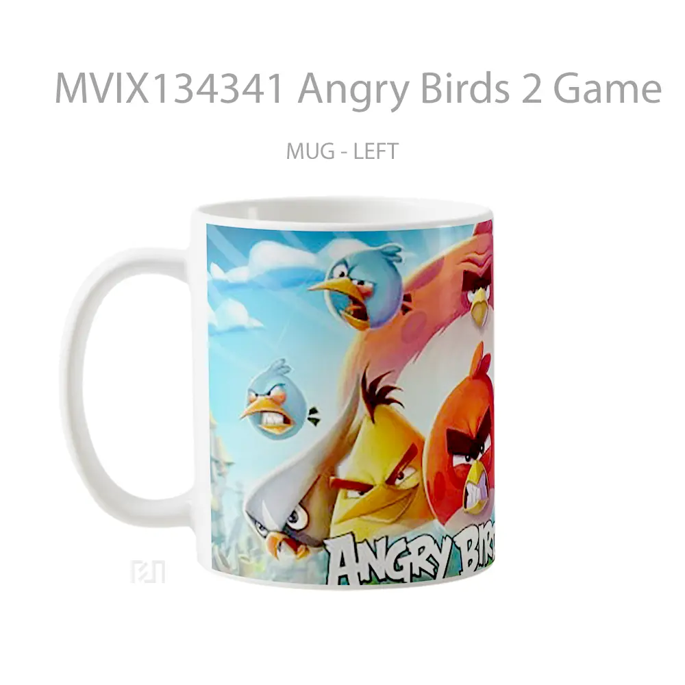 Mug Angry Birds 2 Game Cangkir Gamer - All-side / Desain