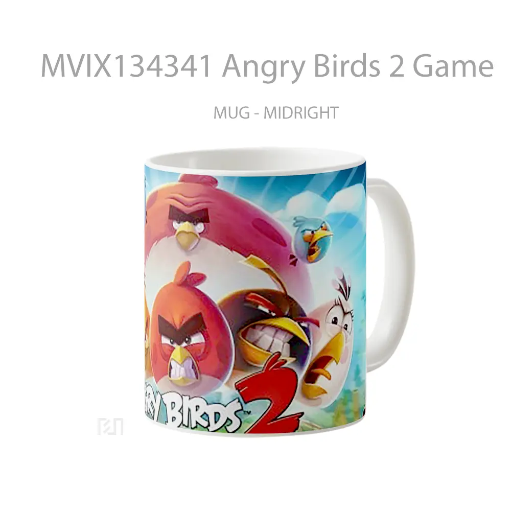 Mug Angry Birds 2 Game Cangkir Gamer - All-side / Desain