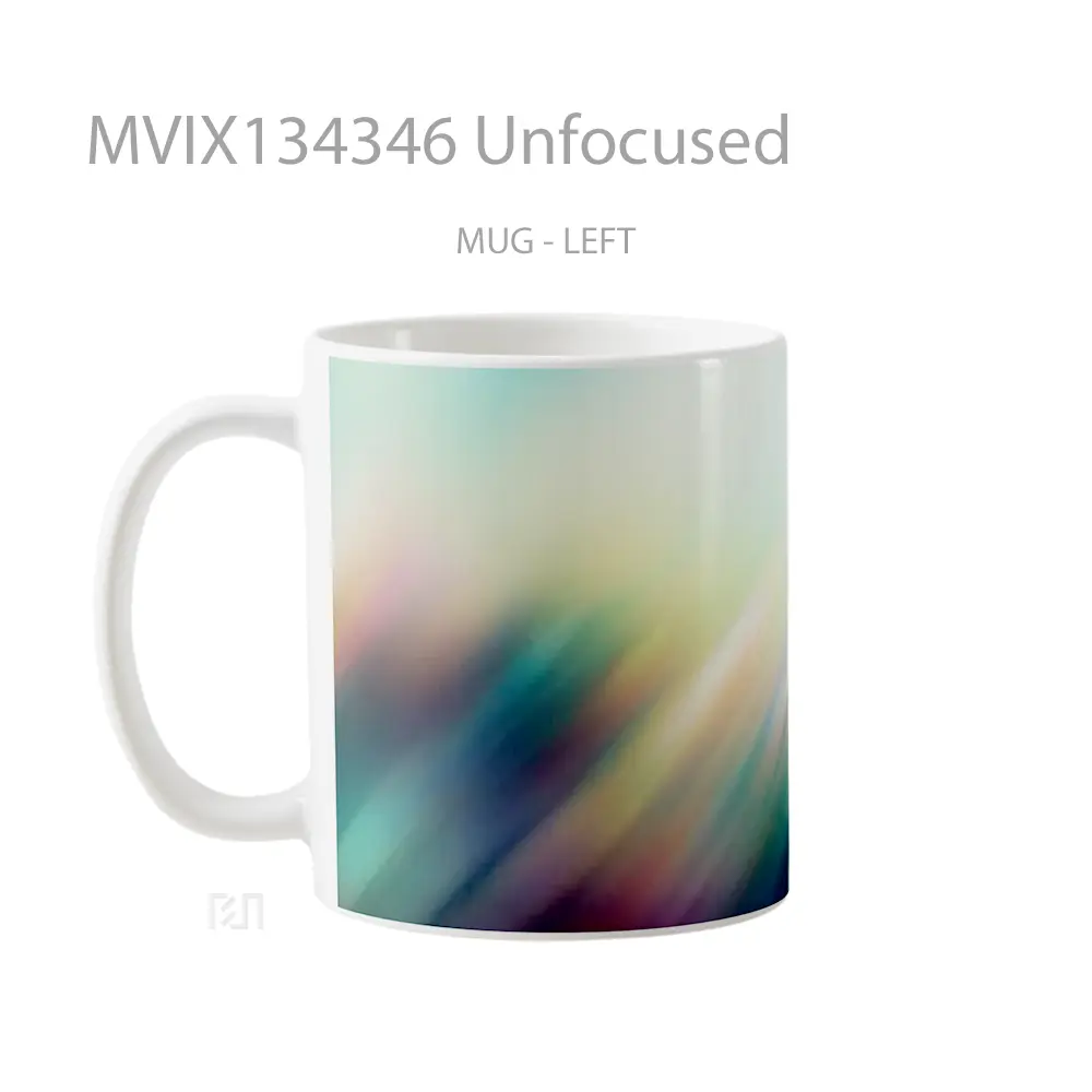 Mug Unfocused Gelas Keramik Unik - All-side / Desain