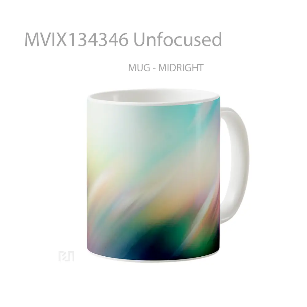 Mug Unfocused Gelas Keramik Unik - All-side / Desain