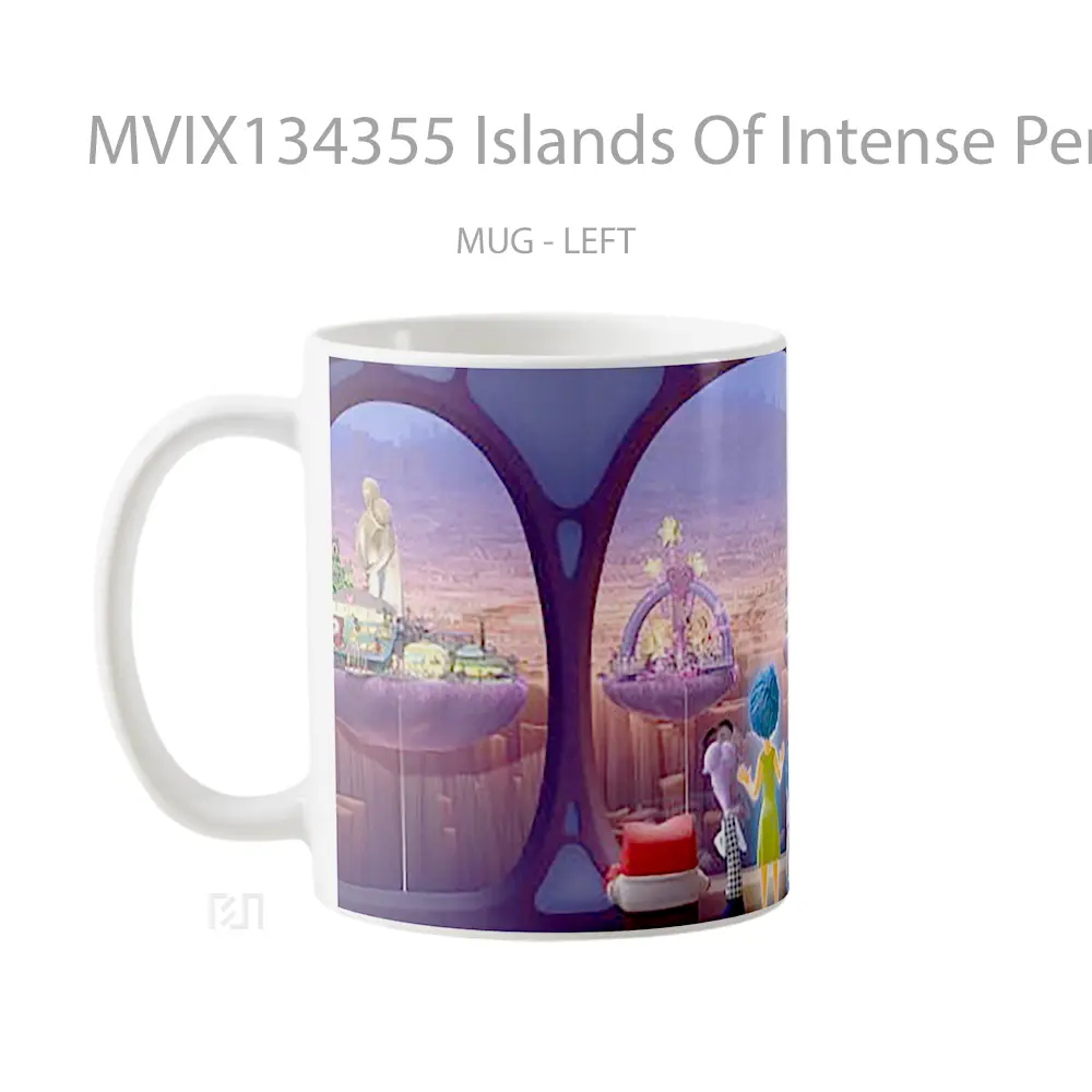 Mug Islands Of Intense Personality Gelas Pemandangan Alam - All-side / Desain