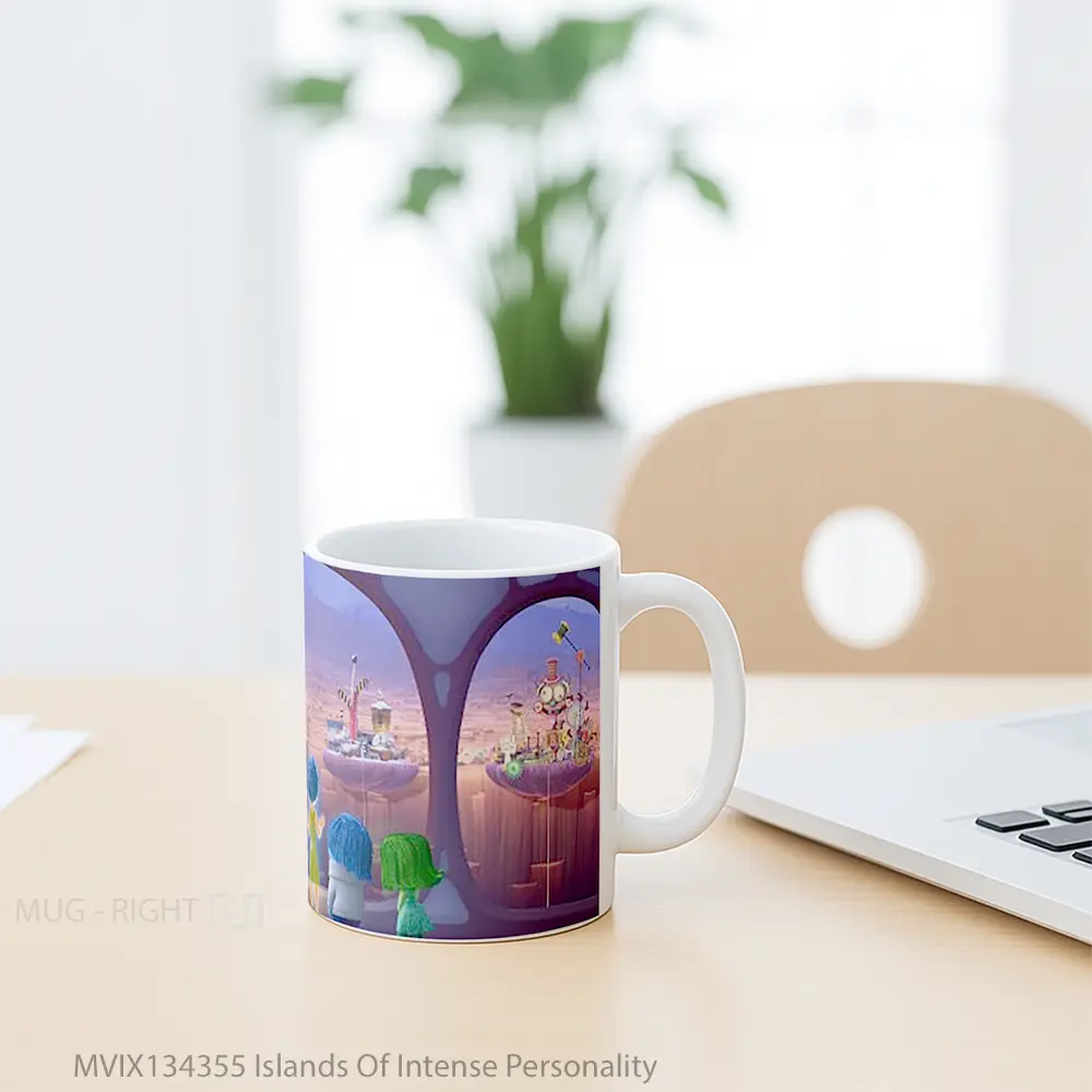 Mug Islands Of Intense Personality Gelas Pemandangan Alam - All-side / Desain