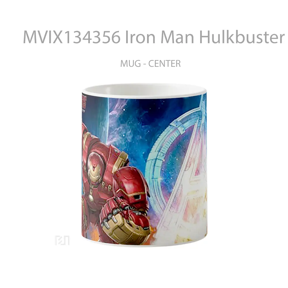 Mug Iron Man Hulkbuster From The Avengers Gelas Superhero