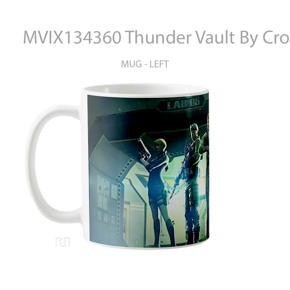 Mug Thunder Vault By Crossfire Gelas Keramik Unik - All-side / Desain