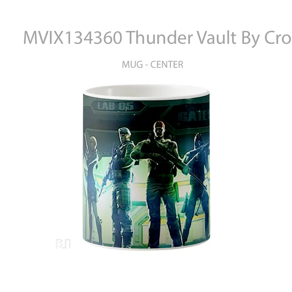 Mug Thunder Vault By Crossfire Gelas Keramik Unik