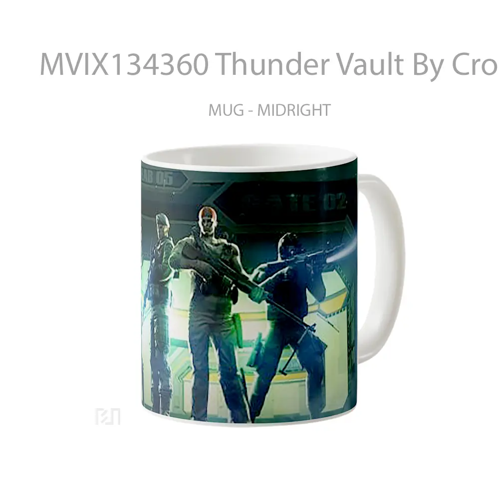 Mug Thunder Vault By Crossfire Gelas Keramik Unik - All-side / Desain