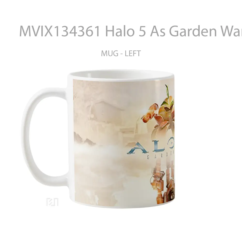 Mug Halo 5 As Garden Warfare 2 Cangkir Gamer - All-side / Desain