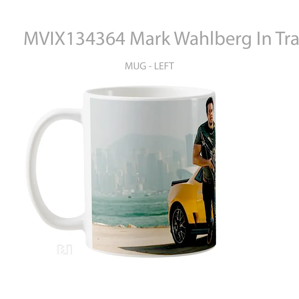 Mug Mark Wahlberg In Transformers 4 Gelas Film - All-side / Desain